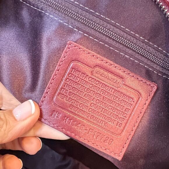 Coach Bag Purse Handbag Pocketbook EW Gallery Embossed High Gloss Patent Leather - Picture 13 of 16